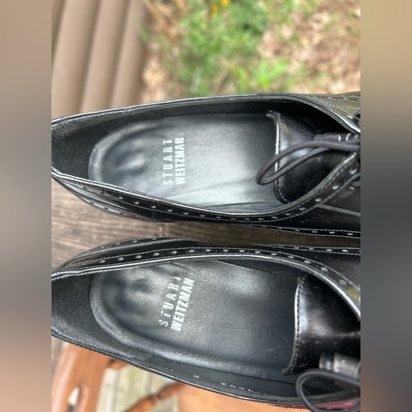 Stuart Weitzman size 6 m Oxford Shoes Size dark academia witchy gothcore - Picture 14 of 17